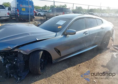 2022 BMW M850I Gtan Coupe xDrive z USA, uszkodzony, nr VIN WBAGV8C04NCH67186